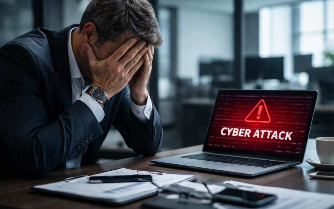 stressed ceo cyber incident
